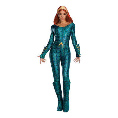 Aquaman Mera Deluxe Maskeraddräkt - Medium