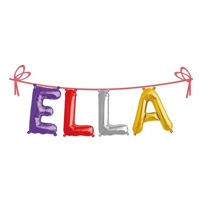 Ballonggirlang Folie Namn - Ella