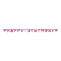 Bokstavsgirlang Happy Birthday My Little Pony - 200x15cm