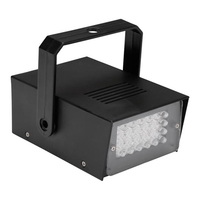 Discolampa Mini LED Strobe Batteridriven