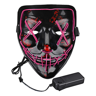 El Wire Purge LED Mask - Rosa