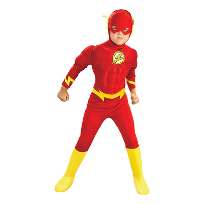 Flash med Muskler Barn Maskeraddräkt - Medium