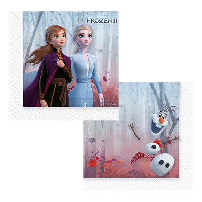 Frozen 2 Pappersservetter - 20-pack