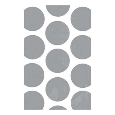 Kalaspåsar Polka Dot Silver - 10-pack