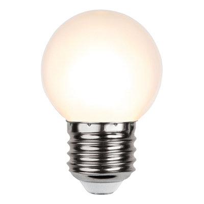 Klotlampa E27 LED - Grön