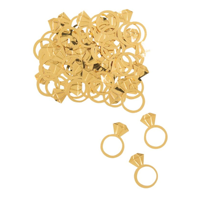 Konfetti Diamantringar Guld - 16 gram