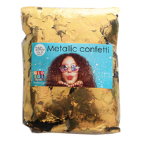 Konfetti Guld Metallic Fyrkantiga - 250 g