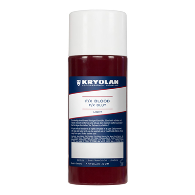 Kryolan F/X Blod - 250 ml Klarröd