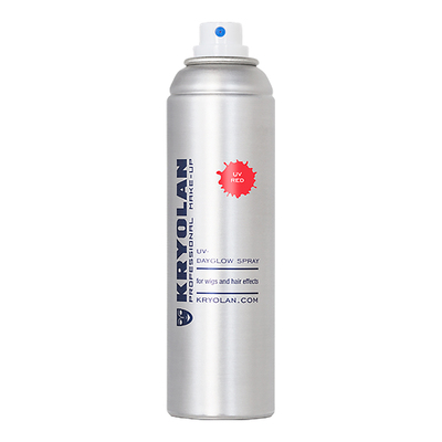 Kryolan UV-Hårspray - Röd