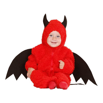 Little Devil Bebis Maskeraddräkt - Medium