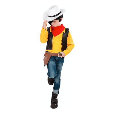 Lucky Luke Cowboy Barn Maskeraddräkt - Medium