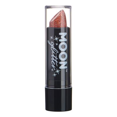 Moon Creations Holographic Glitter Lipstick - Roséguld