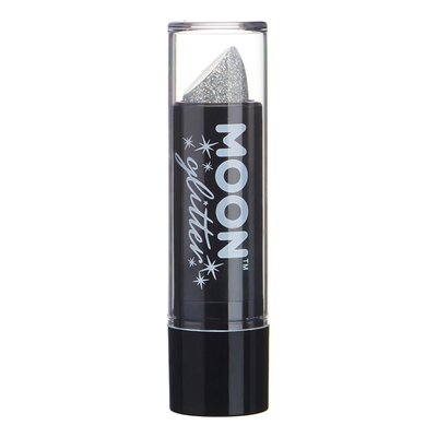 Moon Creations Holographic Glitter Lipstick - Silver