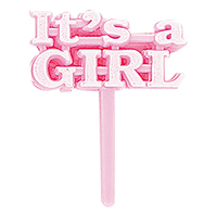 Partypicks It's a Girl - 8-pack