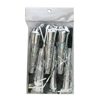 Partytutor Foliestrimlor Holografiska Silver - 6-pack