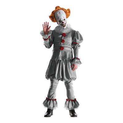 Pennywise IT Deluxe Maskeraddräkt - Standard