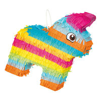 Pinata Liten Åsna Flerfärgad