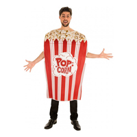 Popcorn Maskeraddräkt - One size