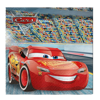 Servetter Bilar/Cars 3 - 20-pack