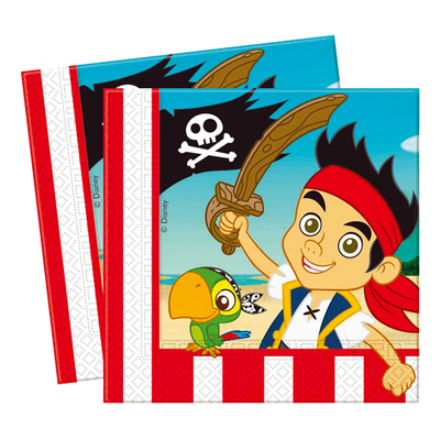 Servetter Jake och Piraterna - 20-pack