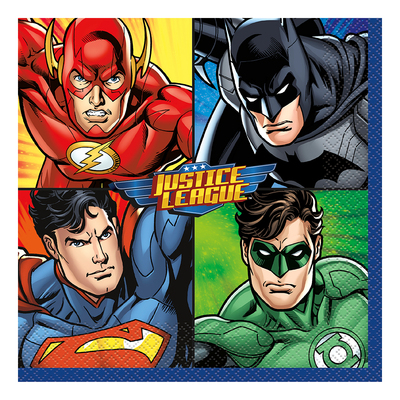 Servetter Justice League - 16-pack