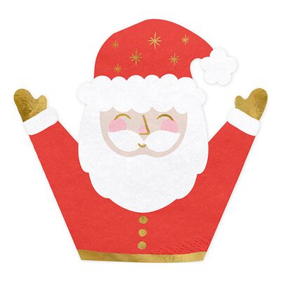 Servetter Santa Claus - 20-pack