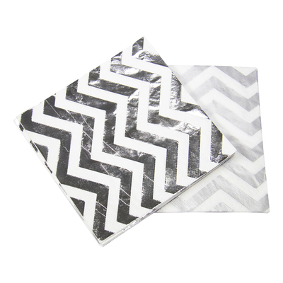 Servetter Zigzag Silver