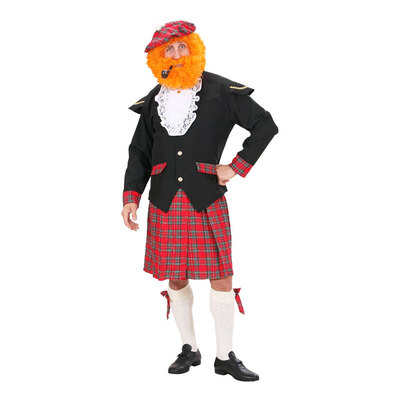 Skotte med Kilt Maskeraddräkt - Medium