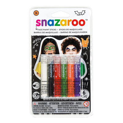 Snazaroo Ansiktskritset Halloween Nordic