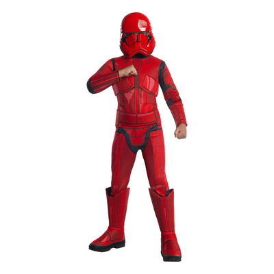 Star Wars Rise of Skywalker Sith Trooper Deluxe Barn Maskeraddräkt - Medium