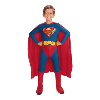 Superman Barn Maskeraddräkt - Medium