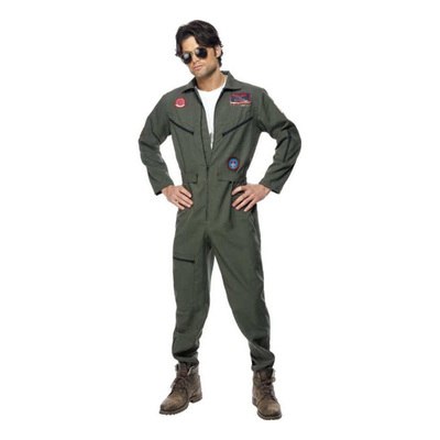 Top Gun Jumpsuit Maskeraddräkt - Medium