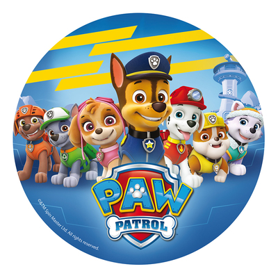 Tårtbild Paw Patrol