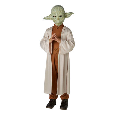 Yoda Klassisk Barn Maskeraddräkt - Medium